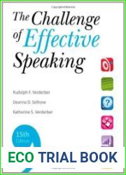 The Challenge of Effective Speaking, Fifteenth Edition