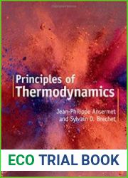 Principles of Thermodynamics