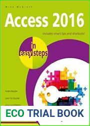 Access 2016 in easy steps