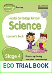 Hodder Cambridge Primary Science Learner|s Book 4