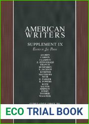American Writers, Supplement IX