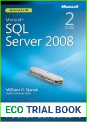 Microsoft(R) SQL Server(R) 2008 Administrator|s Pocket Consultant