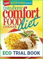 Taste of Home Comfort Food Diet Cookbook New Quick & Easy Favorites