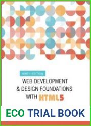 Web Development and Design Foundations with HTML5 (9th Edition)
