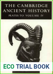The Cambridge Ancient History Plates to Volume IV