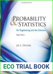 Probability and Statistics for Engineering and the Sciences, Eighth Edition