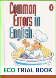 Common Errors in English