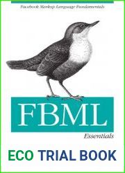 FBML Essentials Facebook Markup Language Fundamentals
