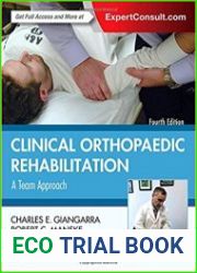 Clinical Orthopaedic Rehabilitation A Team Approach, 4th Edition