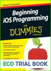 Beginning iOS Programming For Dummies