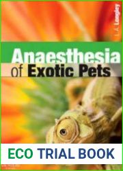 Anaesthesia of Exotic Pets