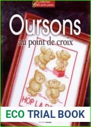 Oursons au Point de Croix. Collection Mes petits points.