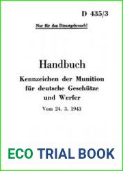 D435/3 Handbuch Kennzeichen der Munition fur Deutsche Geschutze und Werfer