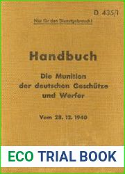 D435/1 Handbuch Die Muniton der Deutschen Geschutze und Werfer