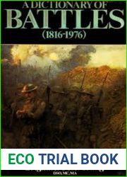 A Dictionary of Battles (1816-1976)