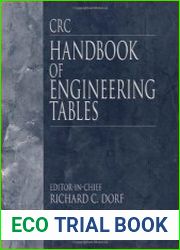 CRC Handbook of Engineering Tables