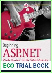 Beginning ASP.NET Web Pages with WebMatrix