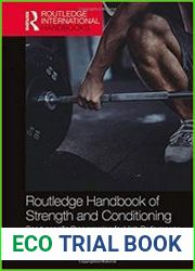 Routledge Handbook of Strength and Conditioning