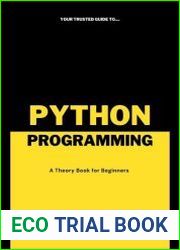 A Theory Book on Python Programming