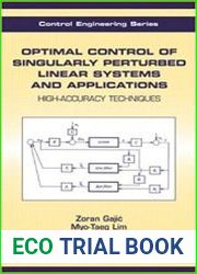 Optimal Control of Singularly Perturbed Linear Systems and Applications High-Accuracy Techniques