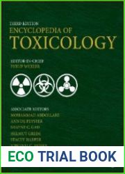 Encyclopedia of Toxicology