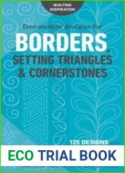 Free-Motion Designs for Borders, Setting Triangles & Cornerstones