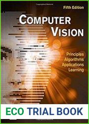 Computer Vision Principles, Algorithms, Applications, Learning 5th Edition