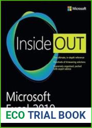 Microsoft Excel 2019 Inside Out