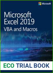 Microsoft Excel 2019 VBA and Macros (Business Skills)