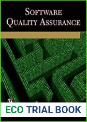 Software Quality Assurance A Self-Teaching Introduction