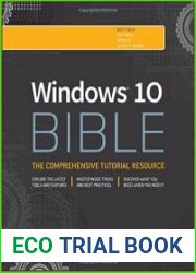 Windows 10 Bible