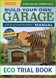 Build Your Own Garage Manual More Than 175 Plans, 5th edition