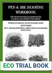 Pen and Ink Drawing Workbook Vol 5 Drawing Wooded Areas