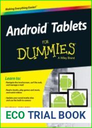 Android Tablets For Dummies