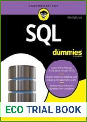 SQL For Dummies, 9th Edition