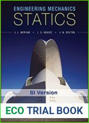 Engineering Mechanics Statics, 8th Edition SI Version