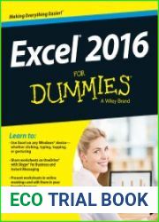 Excel 2016 For Dummies