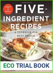 Fast and Easy Five-Ingredient Recipes