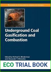 Underground Coal Gasification and Combustion