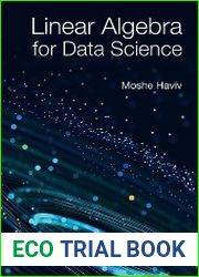 Linear Algebra for Data Science