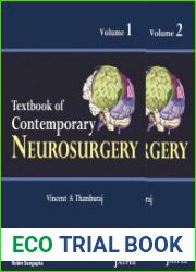 Textbook of Contemporary Neurosurgery (2 volume set)