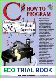 C# How to Program. Introducing NET & Web Services
