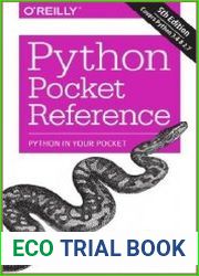 Python Pocket Reference, 5th Edition