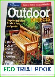 Fine Woodworking Outdoor Projects