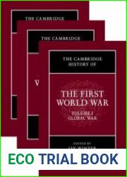 The Cambridge History of the First World War 3 Volume Set