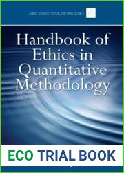 Handbook of Ethics in Quantitative Methodology