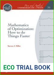 Mathematics of Optimization How to Do Things Faster