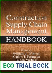 Construction supply chain management handbook