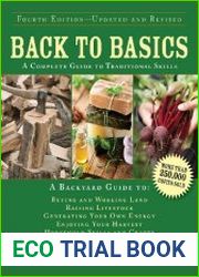 Back to Basics A Complete Guide to Traditional Skills, 4th edition