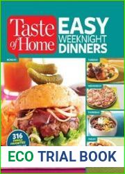 Easy weeknight dinners